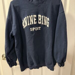 Preowned Anine Bing Sweatshirt Blue Small From Pet Friendly Home